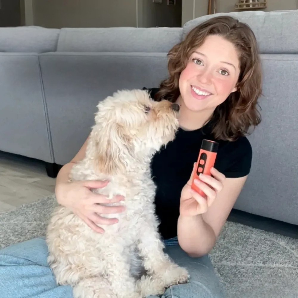 Ultrasonic Dog Trainer | Handheld Barking Control Device