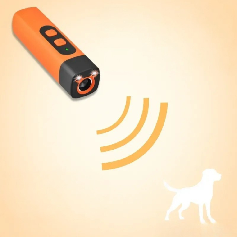 Ultrasonic Dog Trainer | Handheld Barking Control Device
