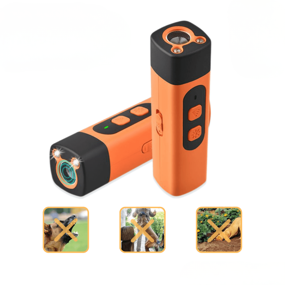 Ultrasonic Dog Trainer | Handheld Barking Control Device