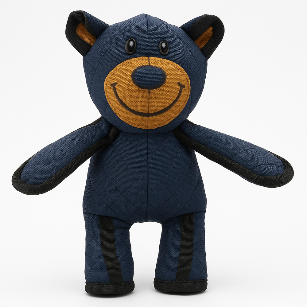 Durable Dog Chew Toy | Heavy-Duty Bear with Built-In Squeaker