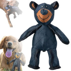 Durable Dog Chew Toy | Heavy-Duty Bear with Built-In Squeaker