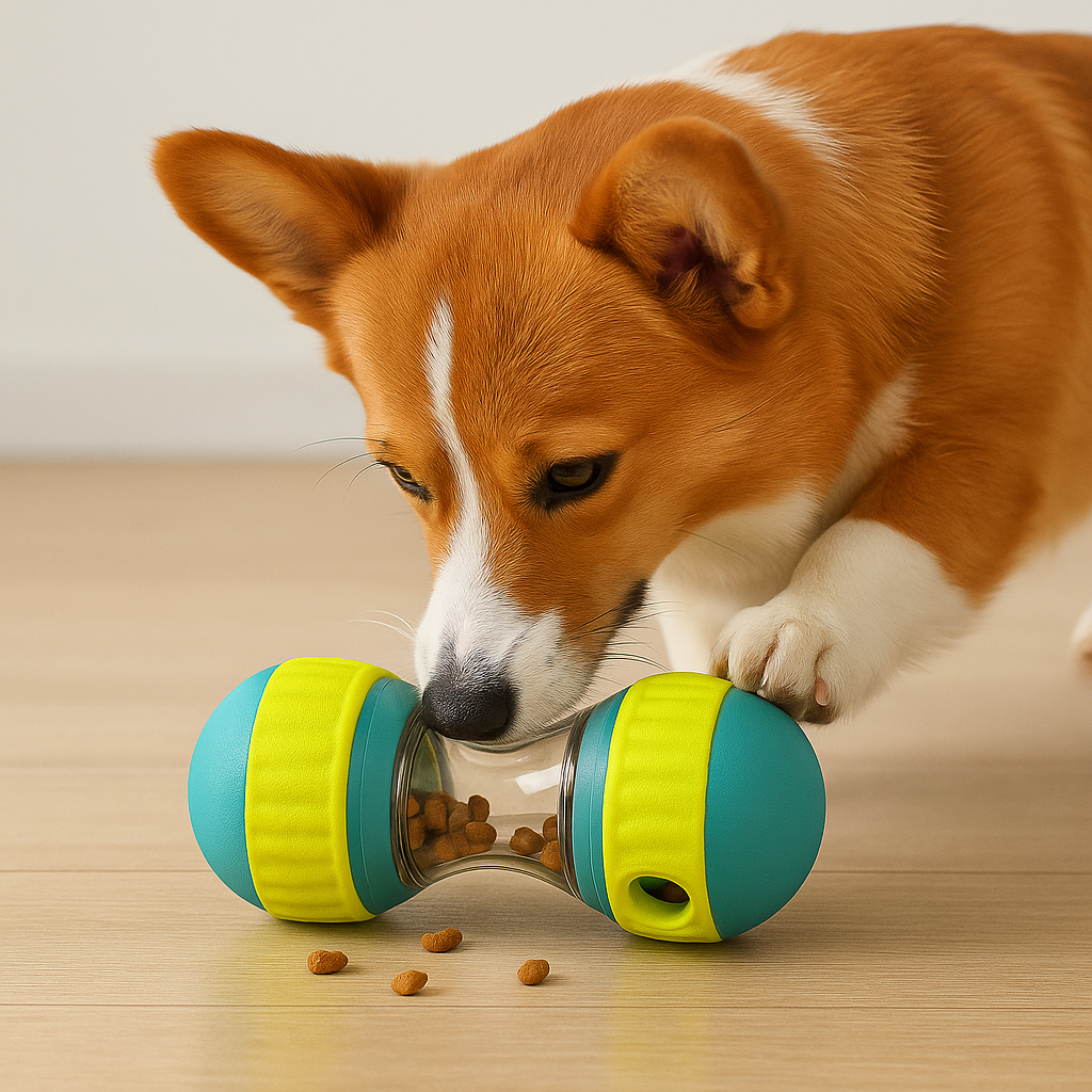 Interactive Dog Puzzle Toy | Slow Feeder Design with Mental Stimulation