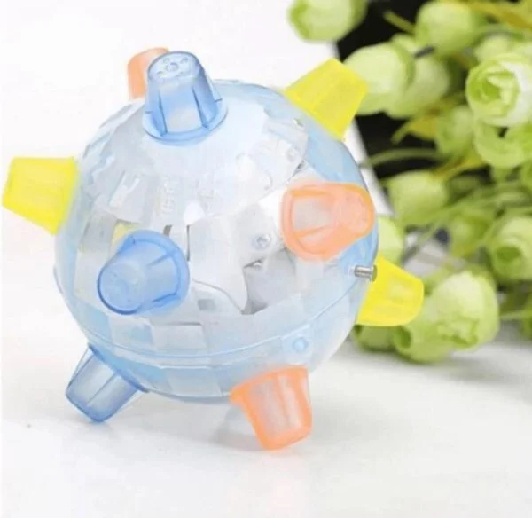 Interactive Dog Toy Ball | LED Light-Up Bouncing Ball