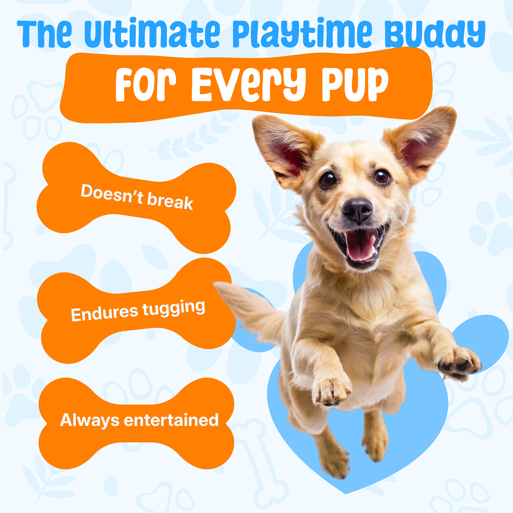 Plush Duck Dog Toy | Soft Squeaky Chew Toy