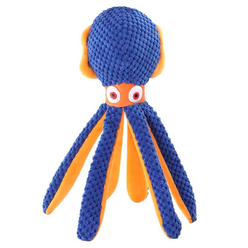 Plush Dog Toy | Crinkle Crocodile with Squeaker