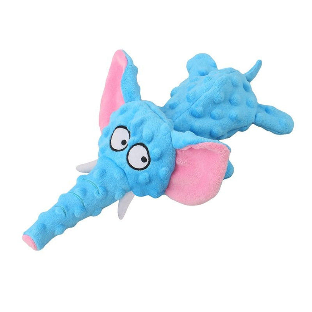 Plush Dog Toy | Crinkle Crocodile with Squeaker