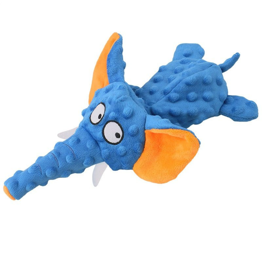 Plush Dog Toy | Crinkle Crocodile with Squeaker