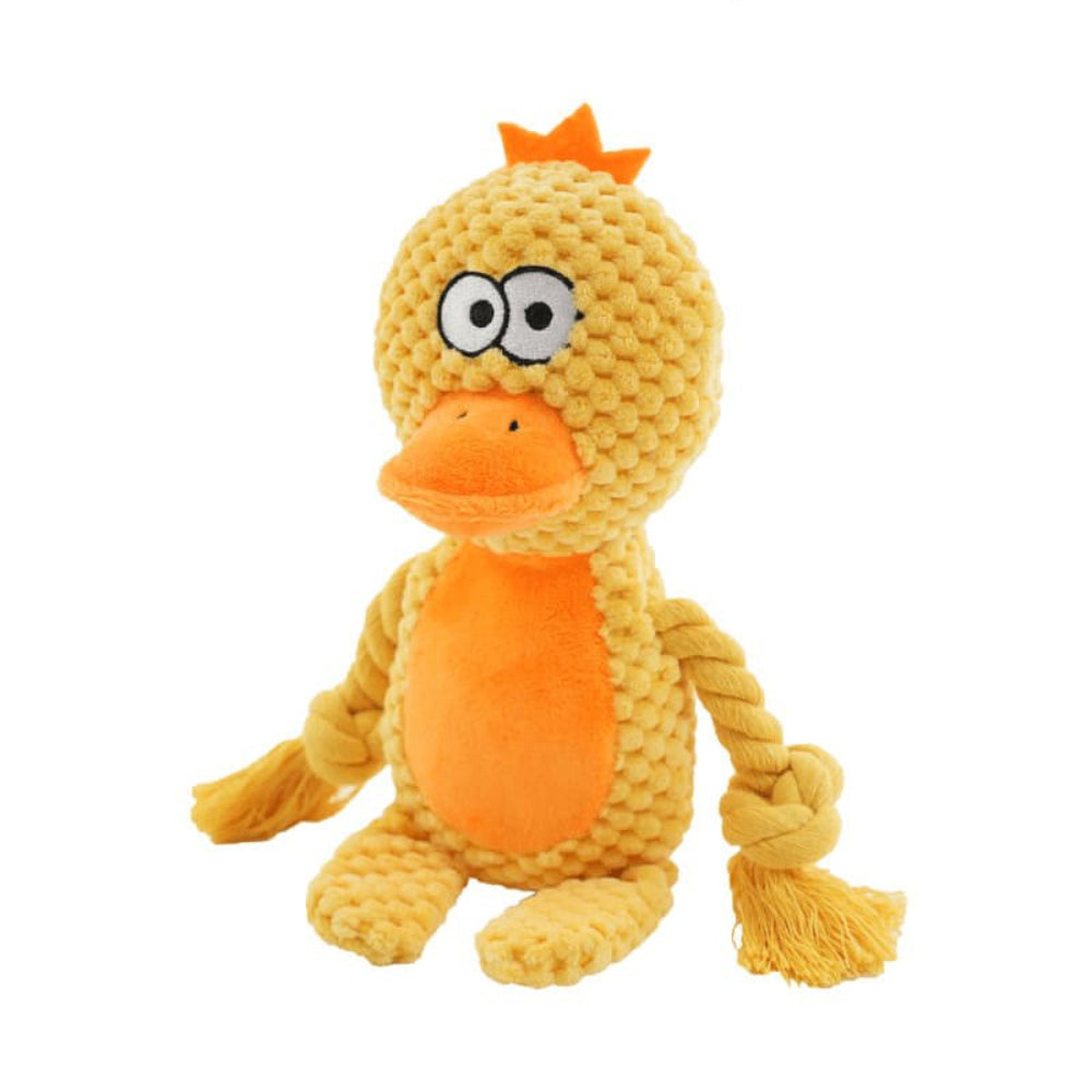 Plush Dog Toy | Crinkle Crocodile with Squeaker