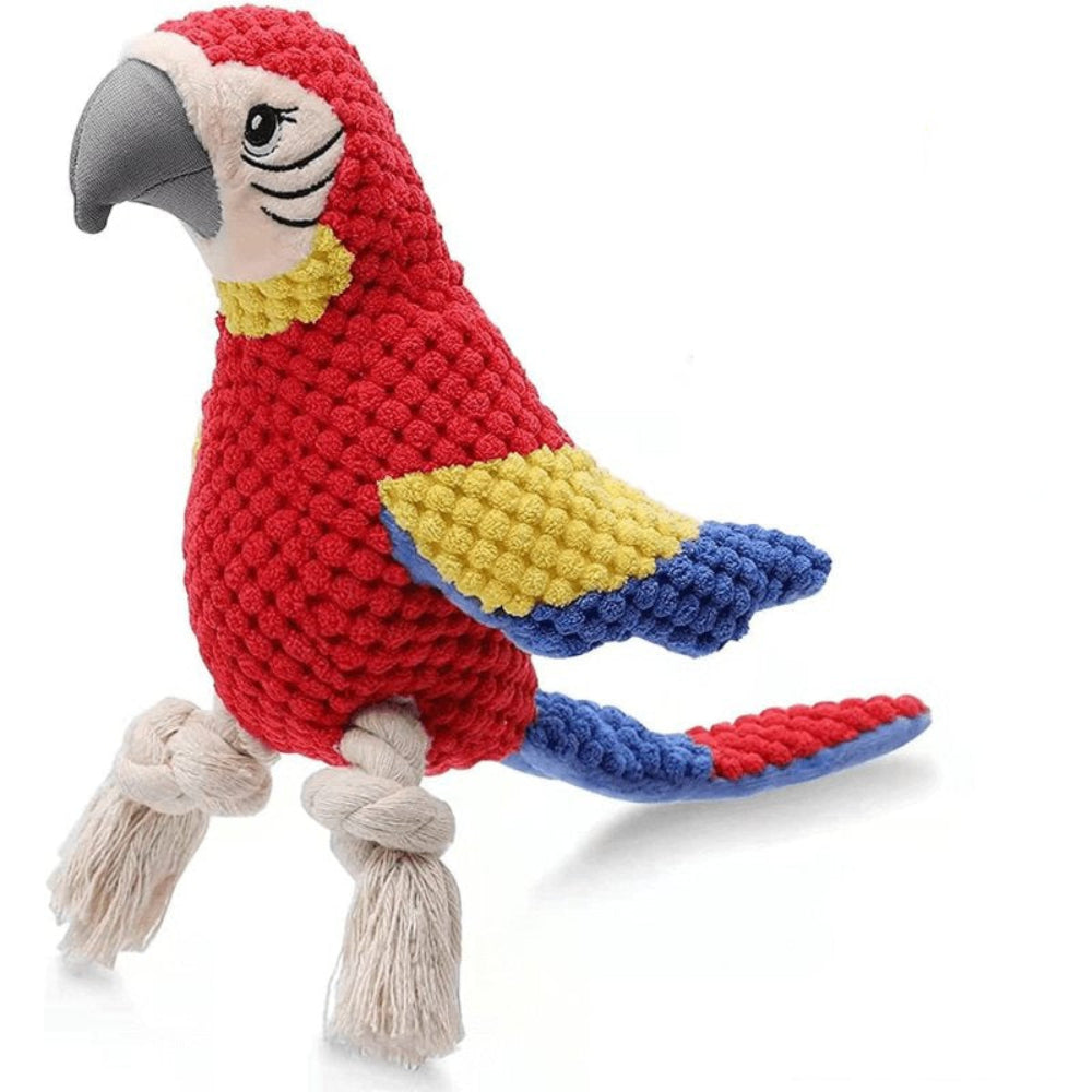 Plush Dog Toy | Crinkle Crocodile with Squeaker