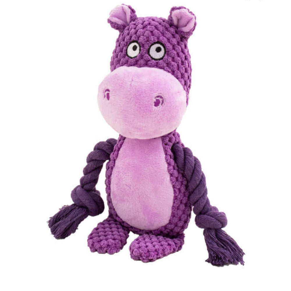 Plush Dog Toy | Crinkle Crocodile with Squeaker