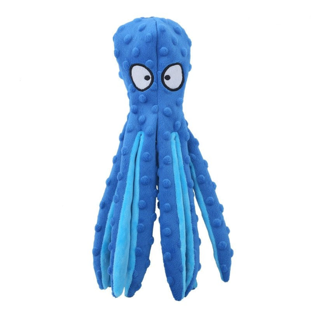 Plush Dog Toy | Crinkle Crocodile with Squeaker