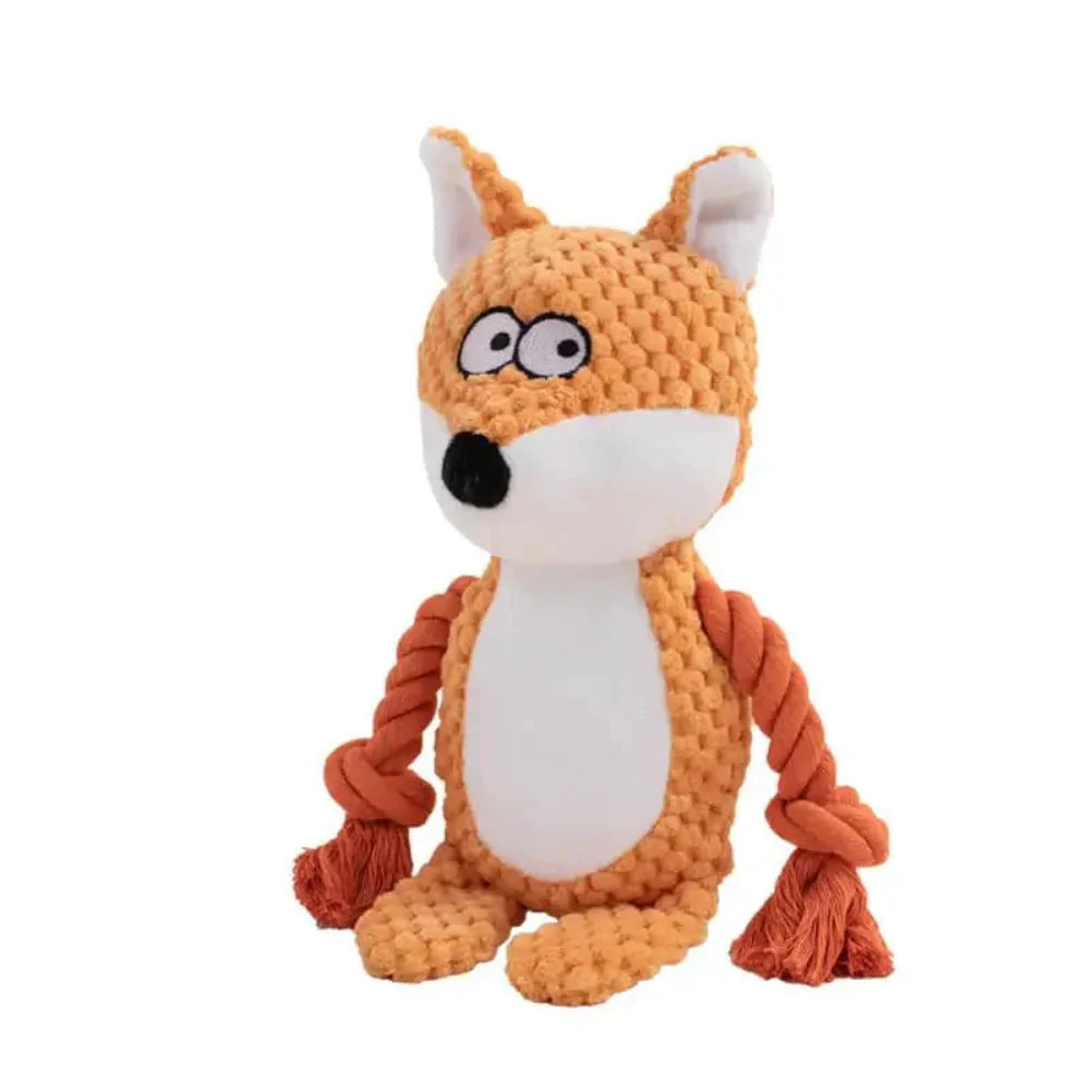 Plush Dog Toy | Crinkle Crocodile with Squeaker