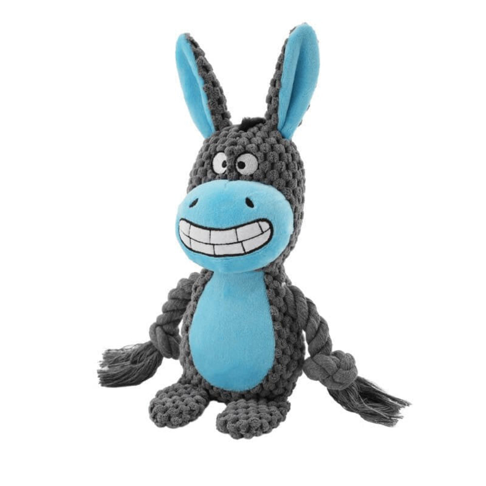 Plush Dog Toy | Crinkle Crocodile with Squeaker