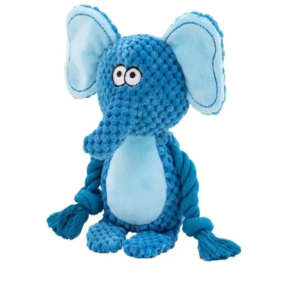 Plush Dog Toy | Crinkle Crocodile with Squeaker