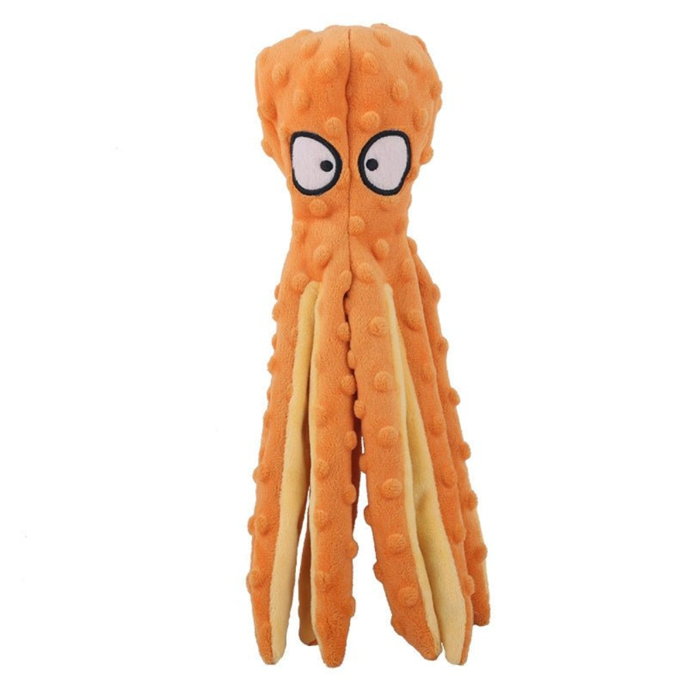 Plush Dog Toy | Crinkle Crocodile with Squeaker