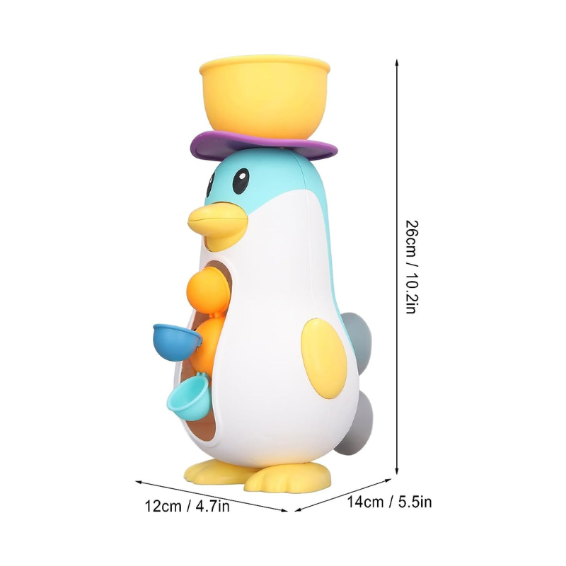 Penguin Bath Toy | Interactive Water Activity Station