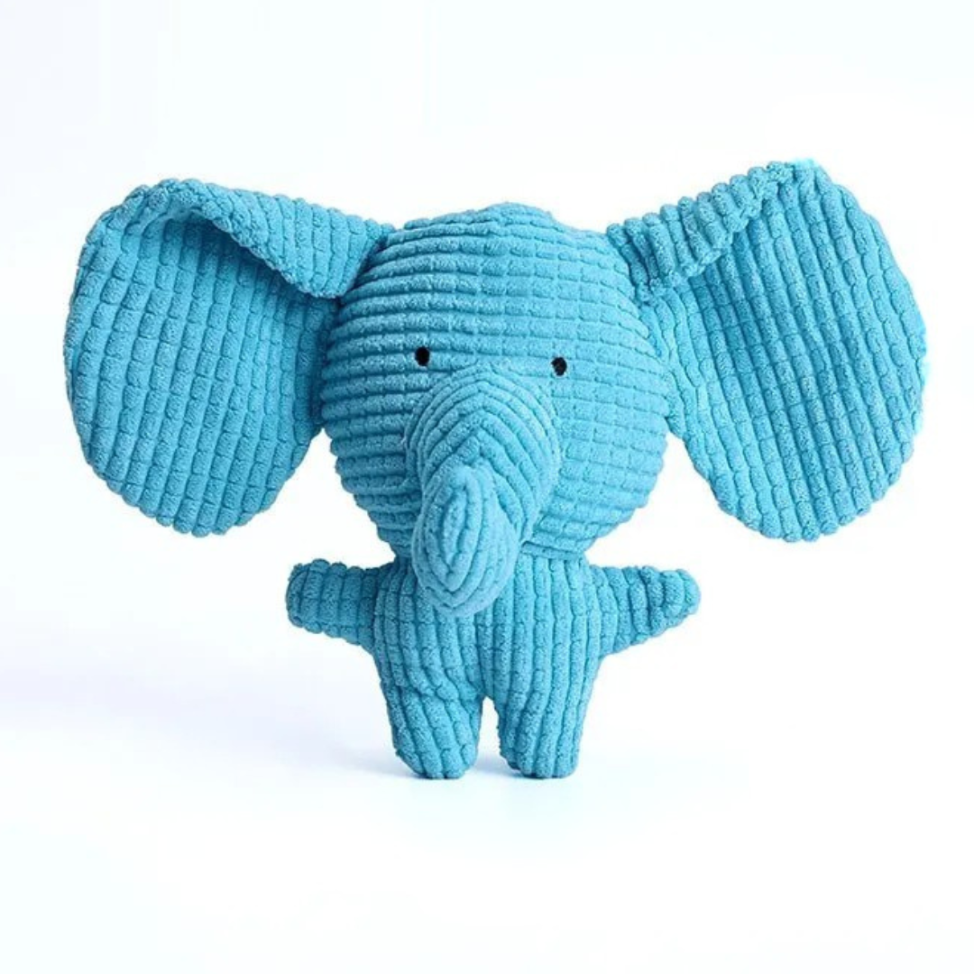 Corduroy Donkey Dog Toy | Durable Plush Squeaky Design