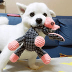 Corduroy Donkey Dog Toy | Durable Plush Squeaky Design