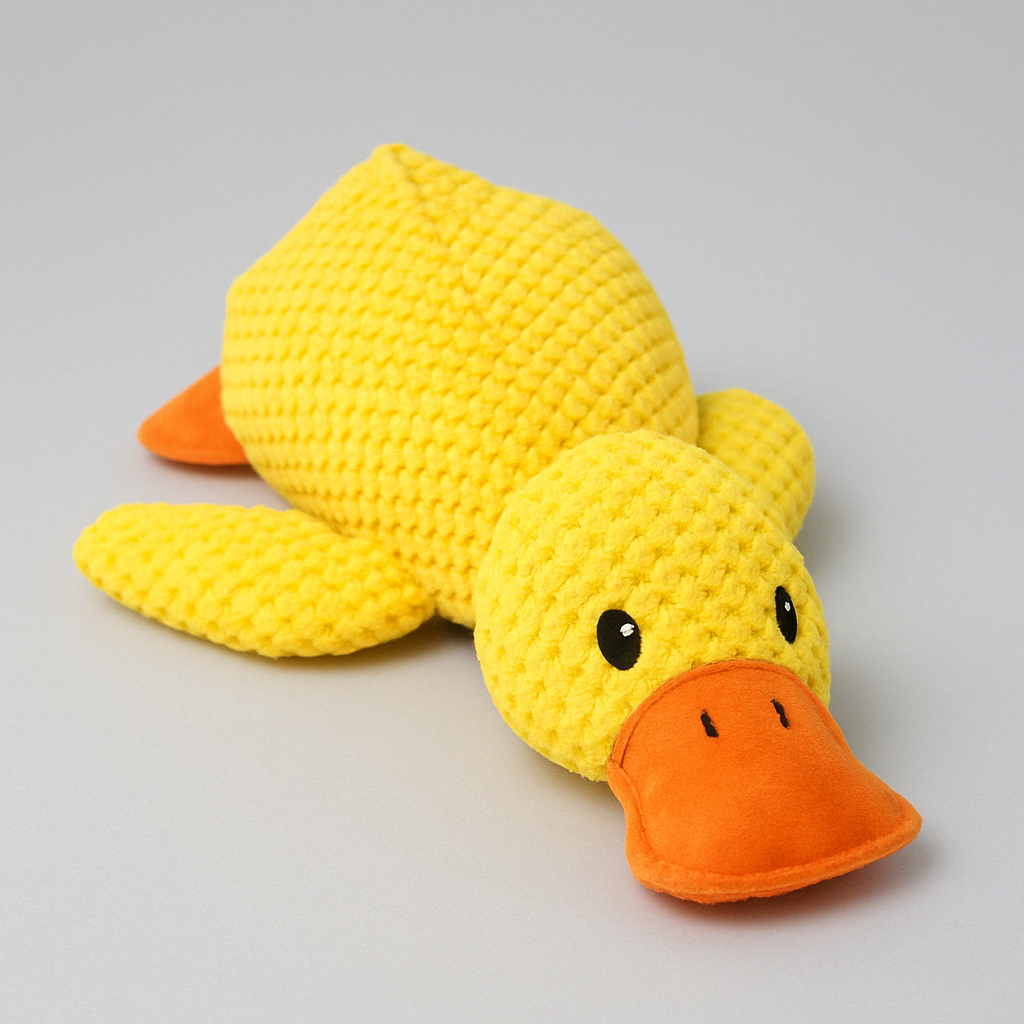 Plush Duck Dog Toy | Interactive Mental Stimulation Design