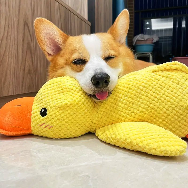 Plush Duck Dog Toy | Interactive Mental Stimulation Design