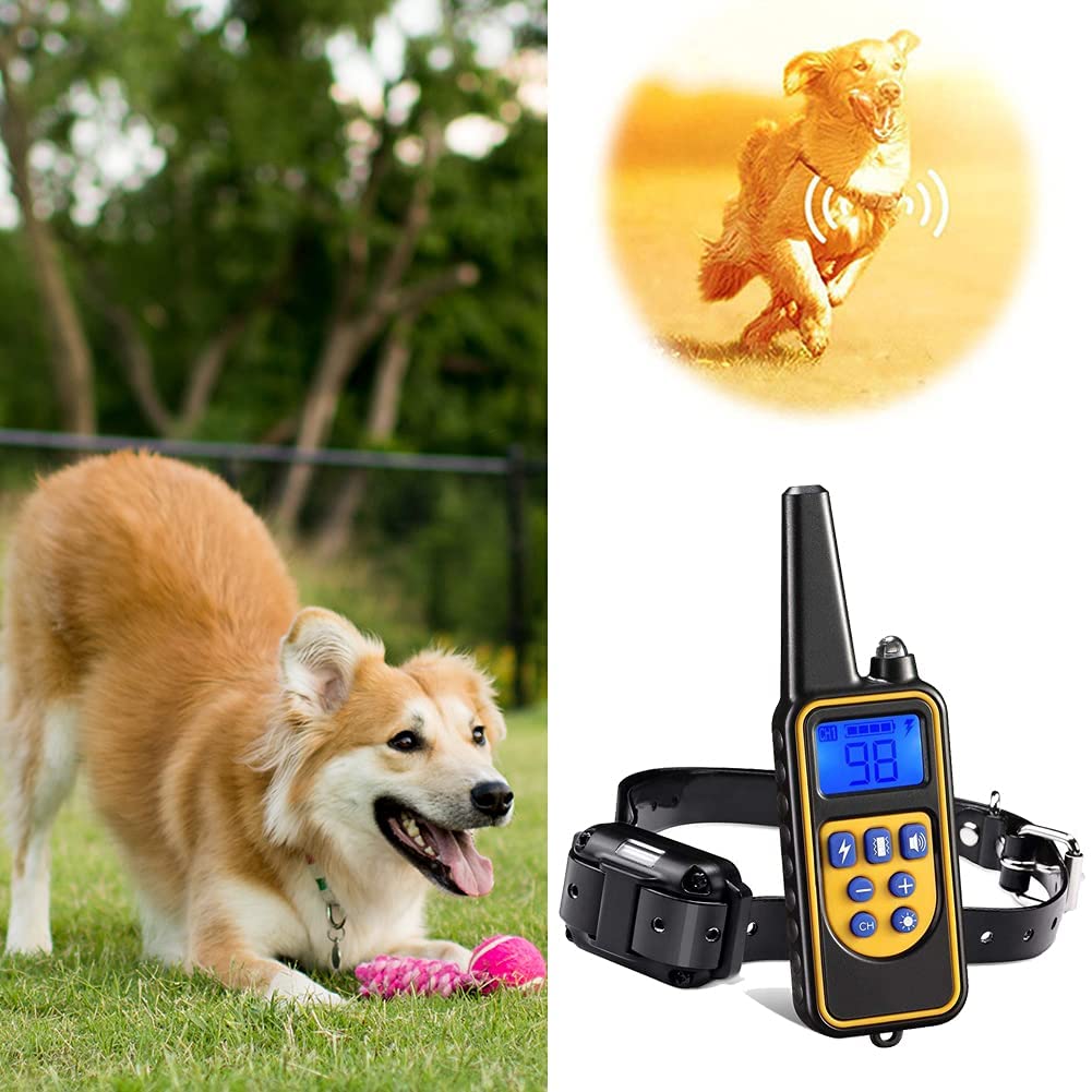 Remote Dog Training Collar | Waterproof Rechargeable Design