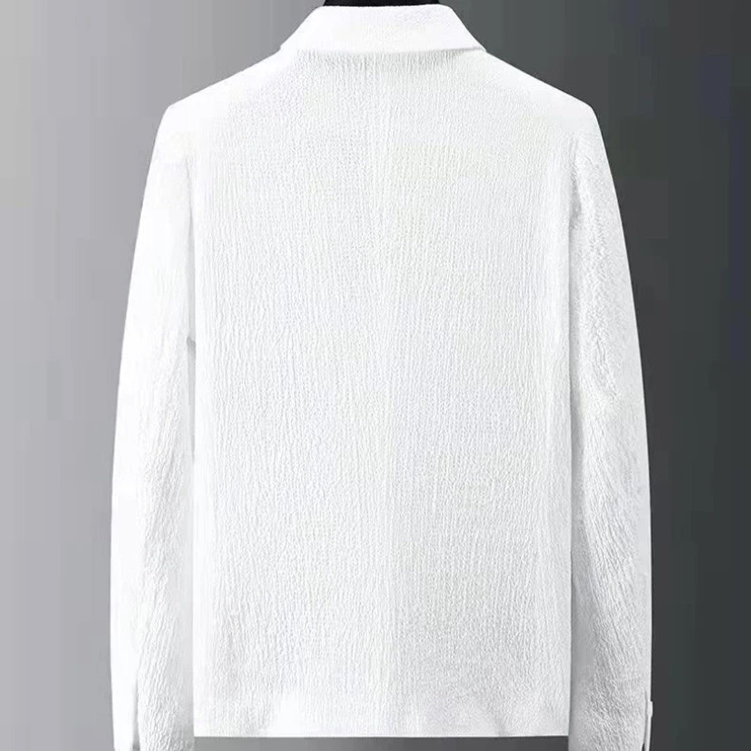 Modern Loungewear Set | Textured Polyester Blazer and Pants