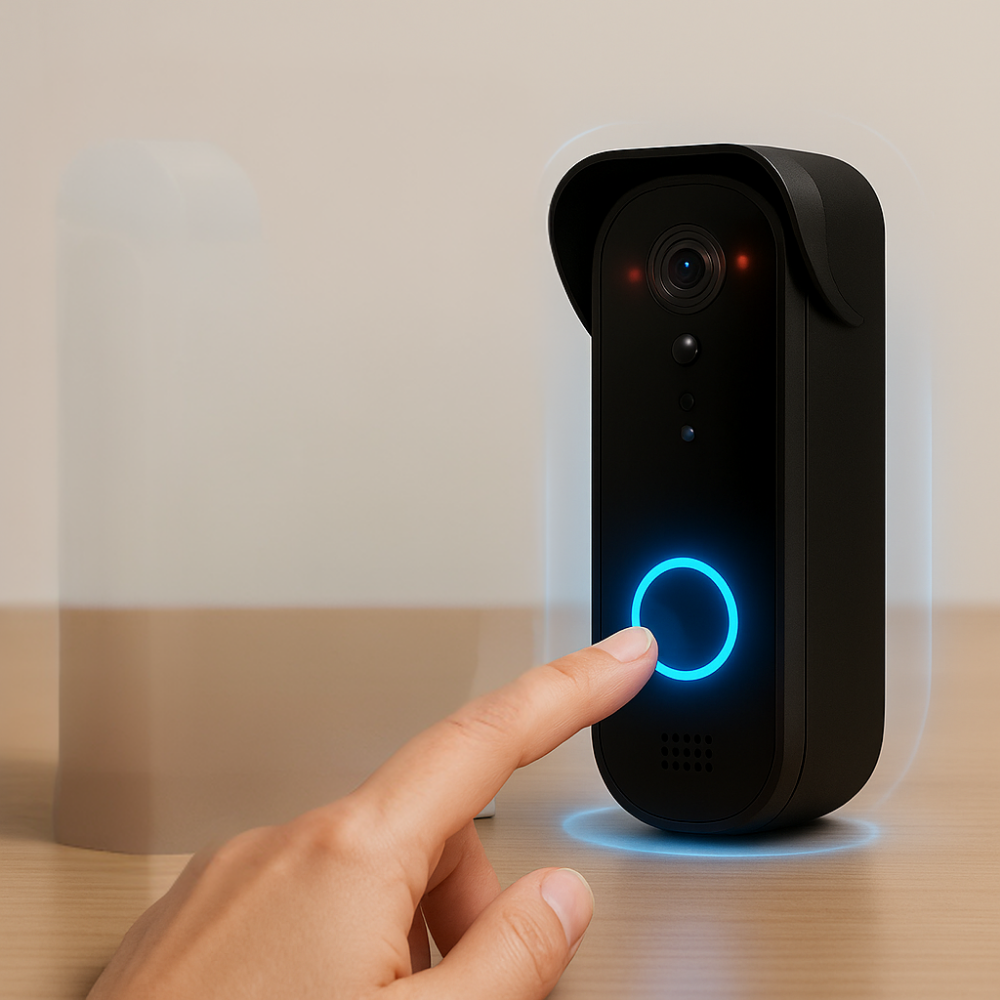 Wireless Video Doorbell Camera | HD Night Vision Motion Detection