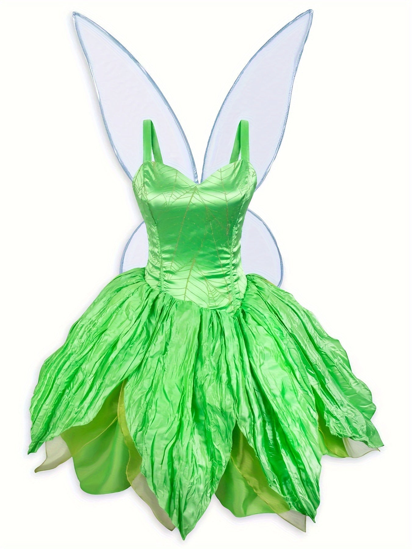 Fairy Mini Dress | Layered Tulle Wings Halloween Costume