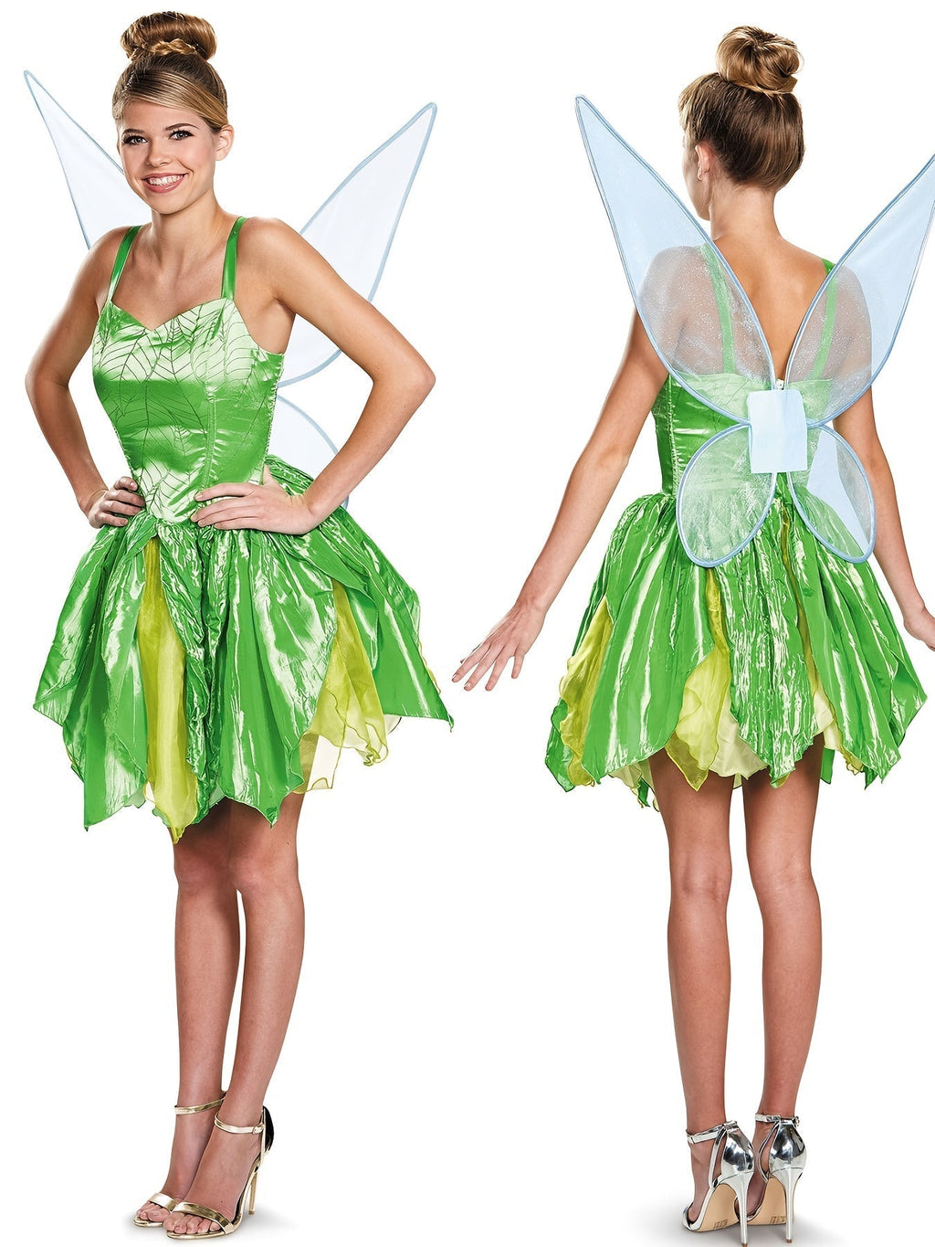Fairy Mini Dress | Layered Tulle Wings Halloween Costume