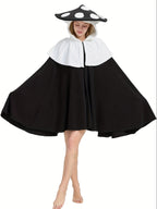 Women’s Fantasy Mushroom Halloween Costume Cape | Oversized Hooded Cloak