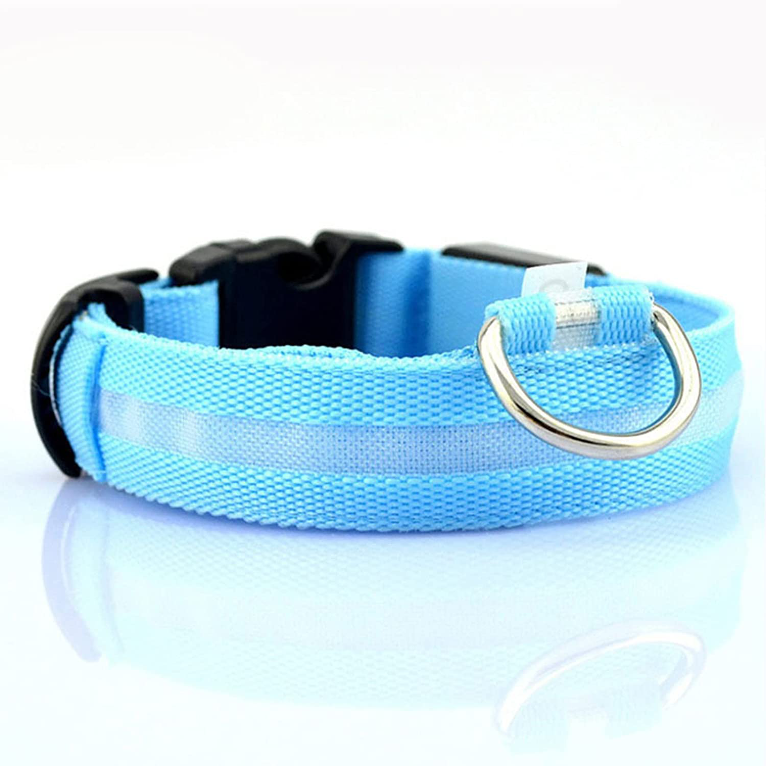 LED Pet Safety Collar | Rechargeable Night Visibility Design