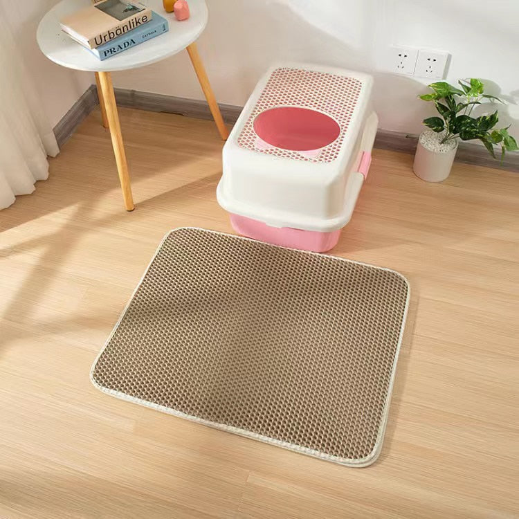 Cat Litter Mat | Double Layer Waterproof Design