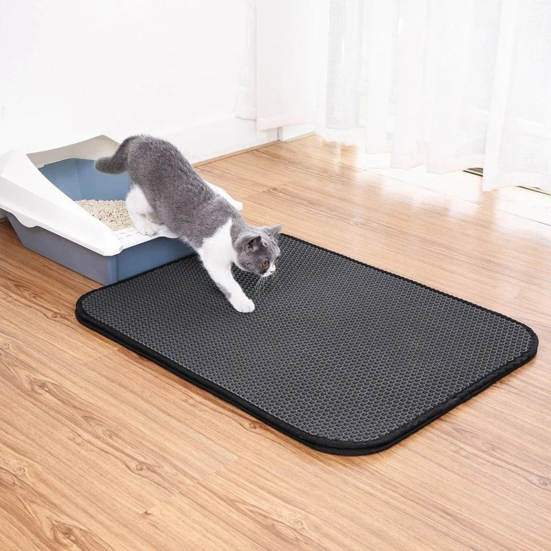 Cat Litter Mat | Double Layer Waterproof Design
