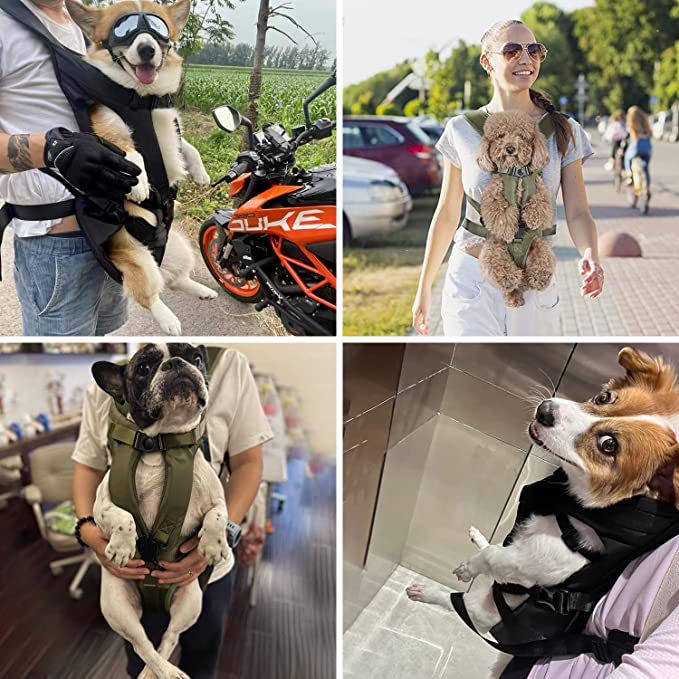 Dog Carrier Backpack | Adjustable Hands-Free Pet Transport