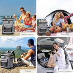 Insulated Travel Backpack | Waterproof 30L Cooler Design