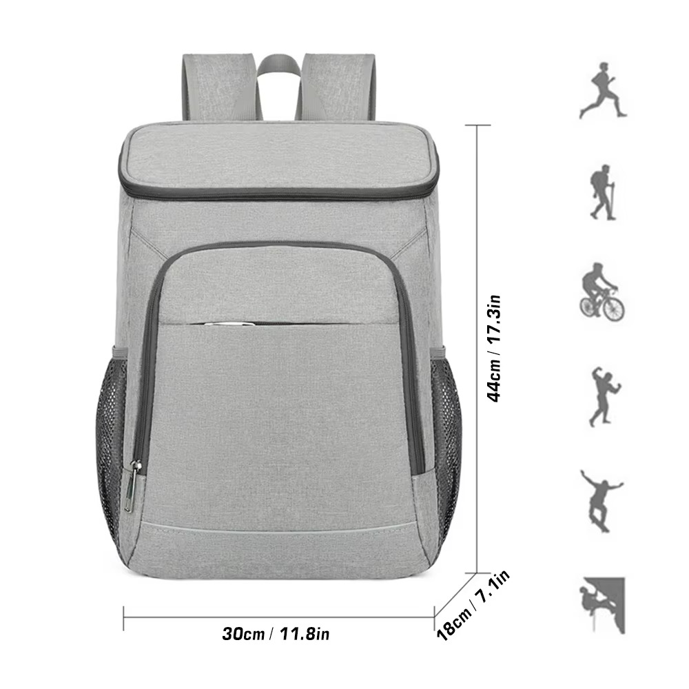 Insulated Cooler Backpack | 30L Leakproof Design With Reflective Trim