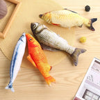 Interactive Fish Dog Toy | Motion Sensor Activated Moving Plush