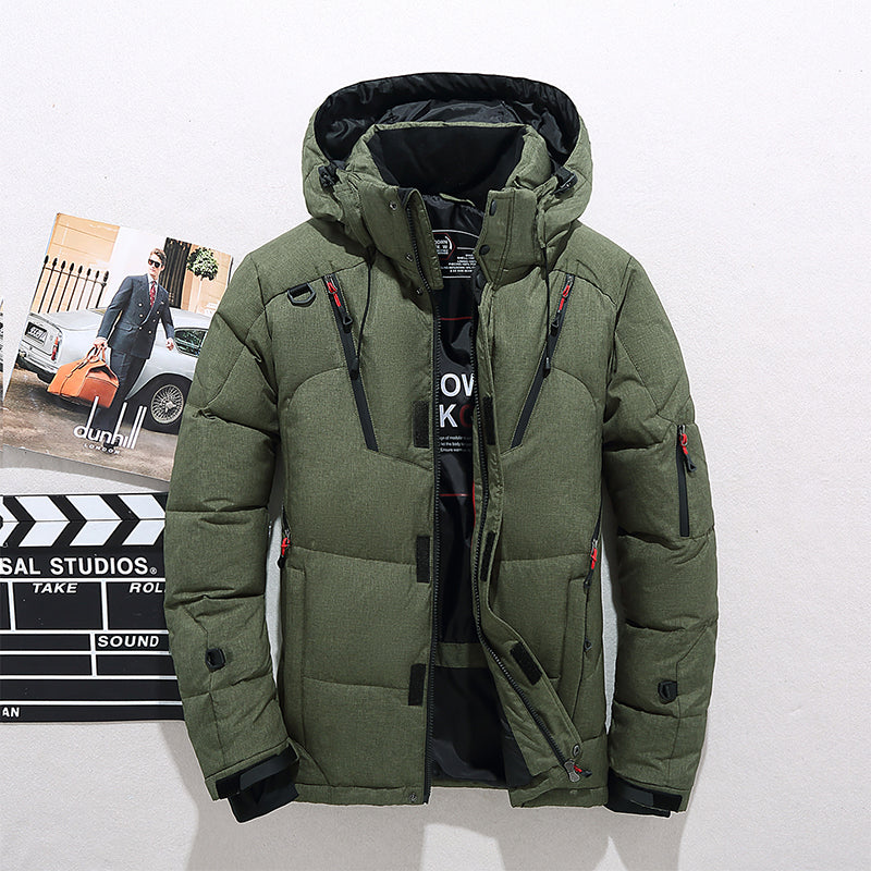 Winter Down Parka | Insulated Water-Resistant Design
