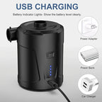 Portable Electric Air Pump | USB Rechargeable Mini Inflator