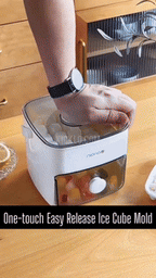 Modern Ice Cube Mold | One-Touch Release System