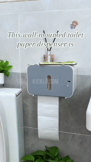 Smart Touchless Tissue Dispenser | Wall-Mount Automatic Paper Holder
