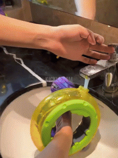 Kids Water Blaster Gun | LED Light-Up Wrist Ring Design