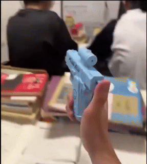 Two-Way Water Gun | Dual Spray Action Pistol