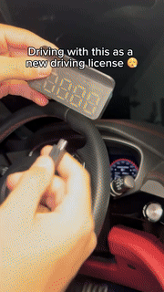 Smart GPS HUD Display | Digital Speedometer With Compass