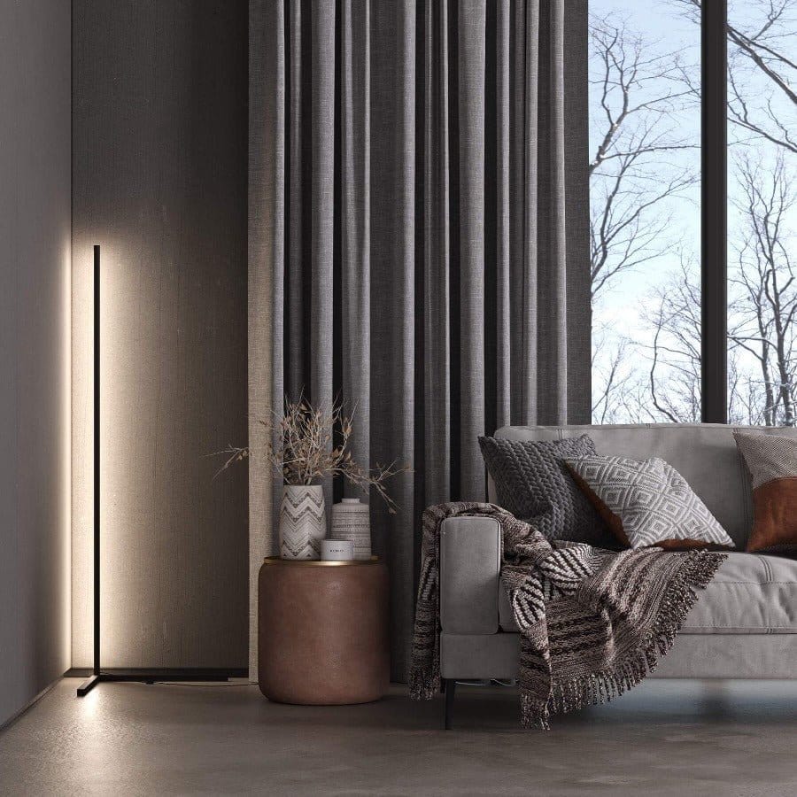 Modern LED Floor Lamp | Slim Profile Minimalist Design
