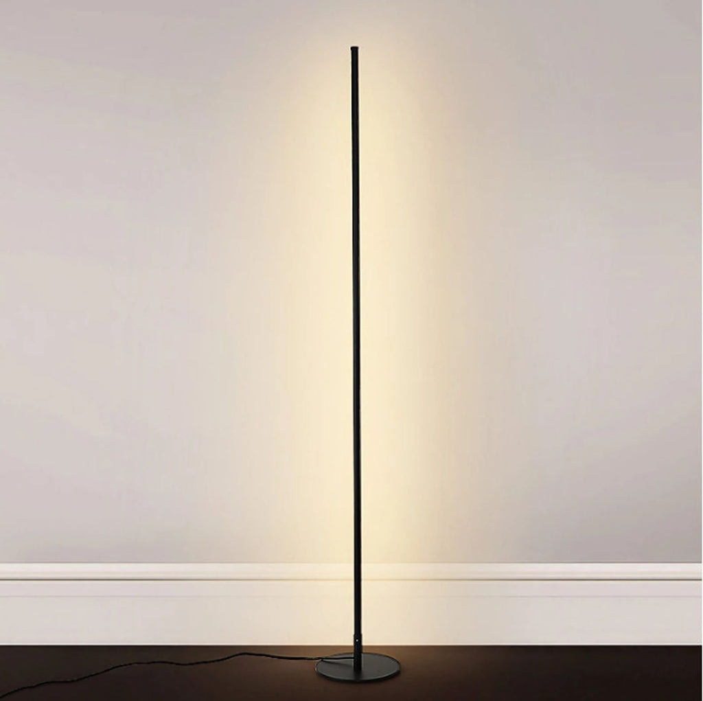 LED Floor Lamp | Modern Gold Minimalist Design