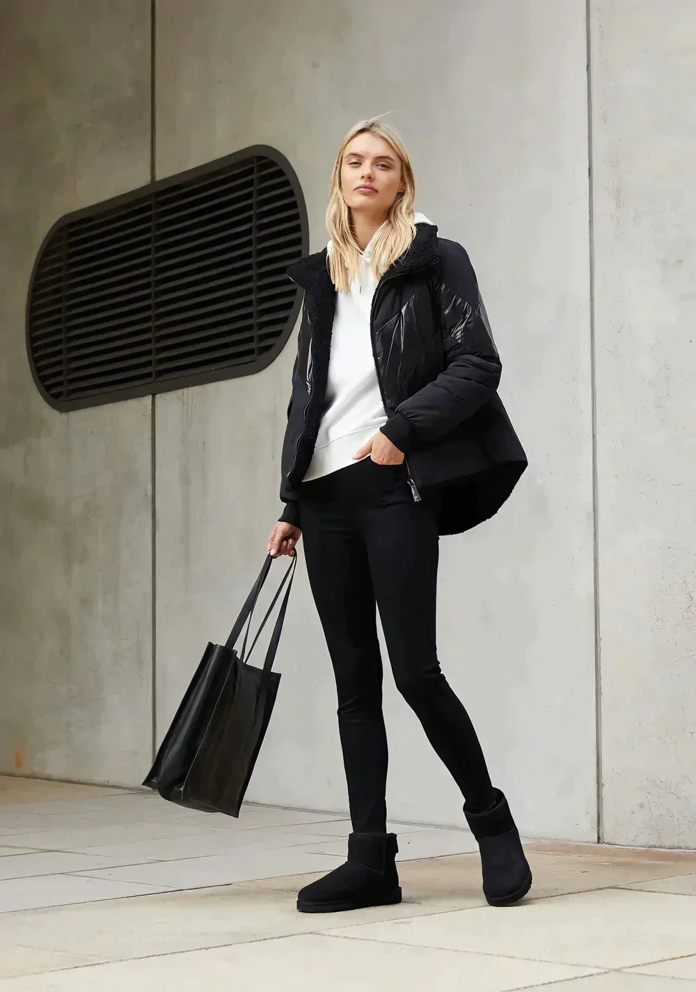 Winter Suede Ankle Boots | Fleece Lined Vegan Design
