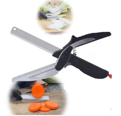 Smart Kitchen Scissors | 2-in-1 Cutting Board Design