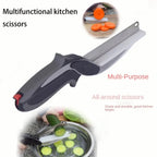 Smart Kitchen Scissors | 2-in-1 Cutting Board Design