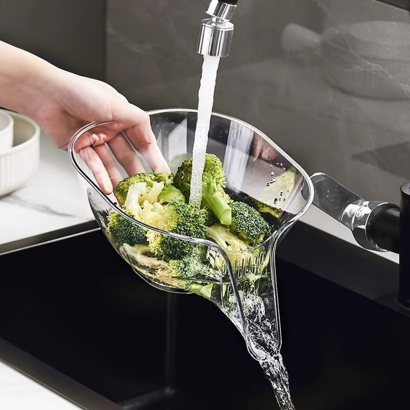 Kitchen Draining Basket | Removable Multi-Purpose Strainer